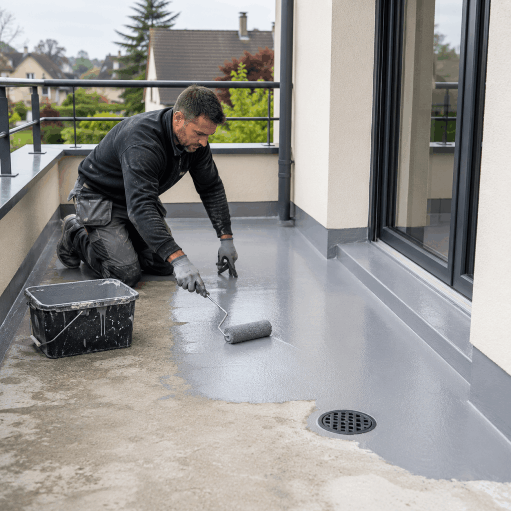 Étanchéité de balcon et terrasse accessible